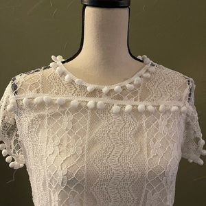 White Lacey dress